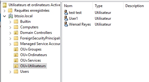 Utilisateurs