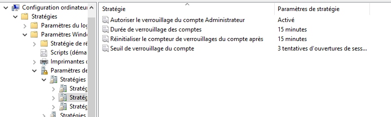 Verrouillage